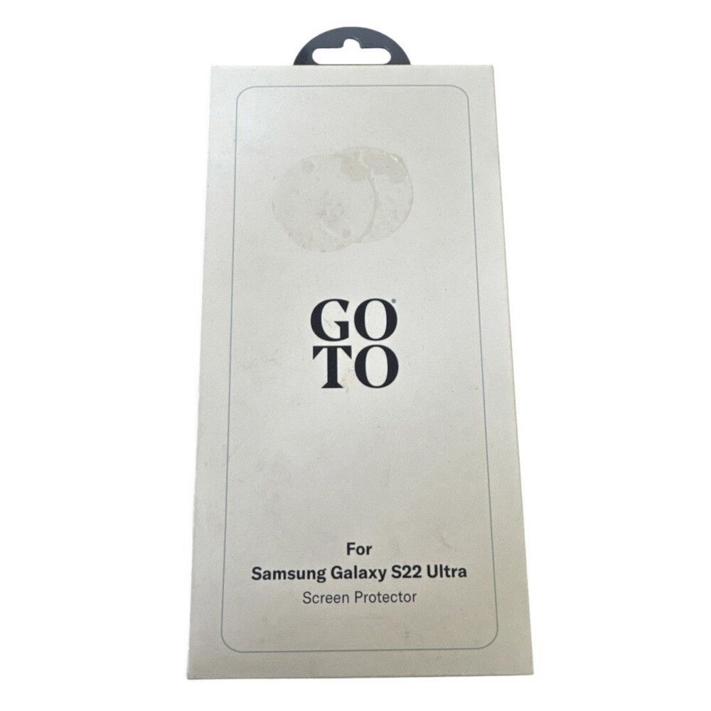GoTo Screen Protector For Samsung Galaxy S22 Ultra New & Sealed